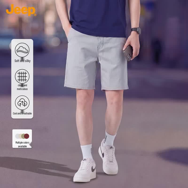 Jeep Men's Summer Stretch Casual Shorts