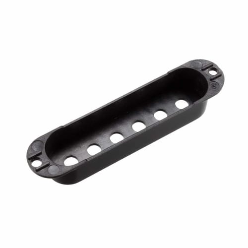 uxcell 50mm Plastic Pickup Covers for Single Coil Guitar Parts, Black, 3 Pieces
