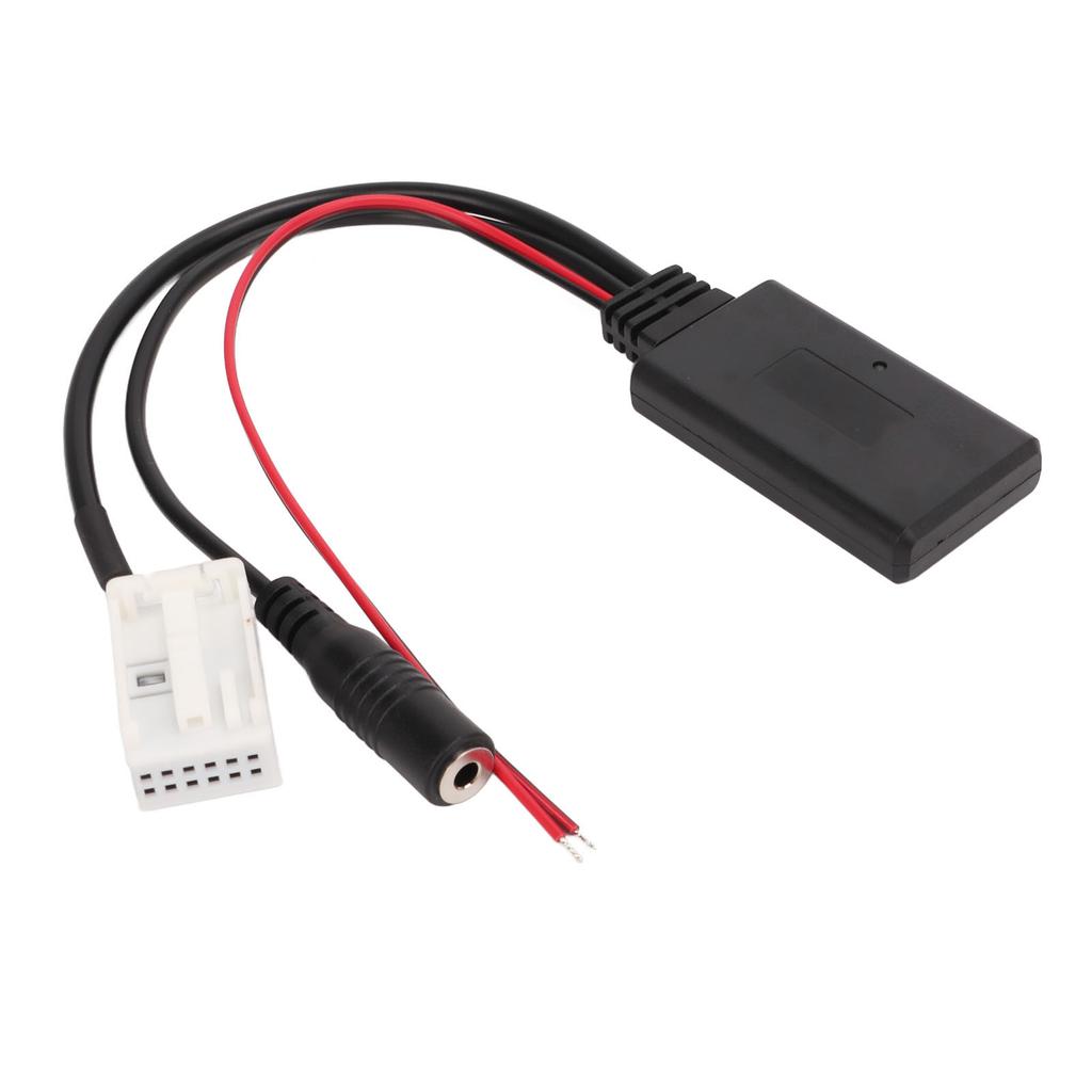 Car Bluetooth 5.0 Audio Adapter Aux Cable with Microphone Replacement For Mercedes W169 W245 W203 W209