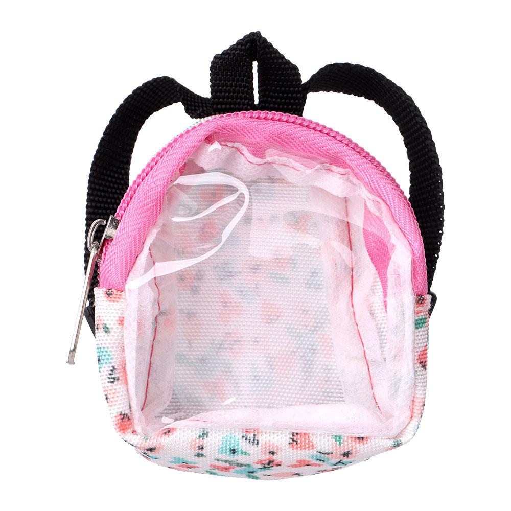 

PCV Transparent Dolls Accessories Gifts Doll Backpack Mini Bag DIY