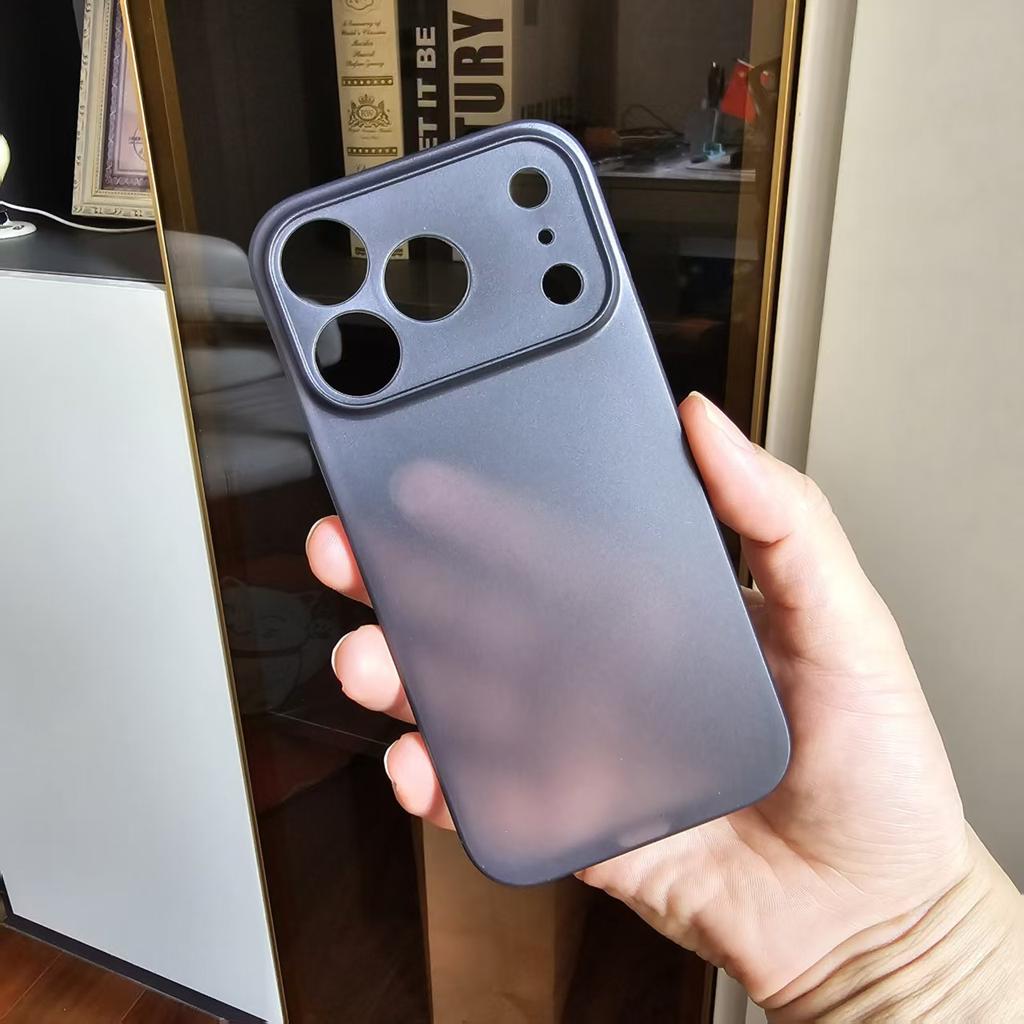 Ultra Thin Matte Case For Apple Iphone 17 Pro Max Orange color Cover iphone17 Pro 17Pro 17ProMax iphone Air Shockproof Cover