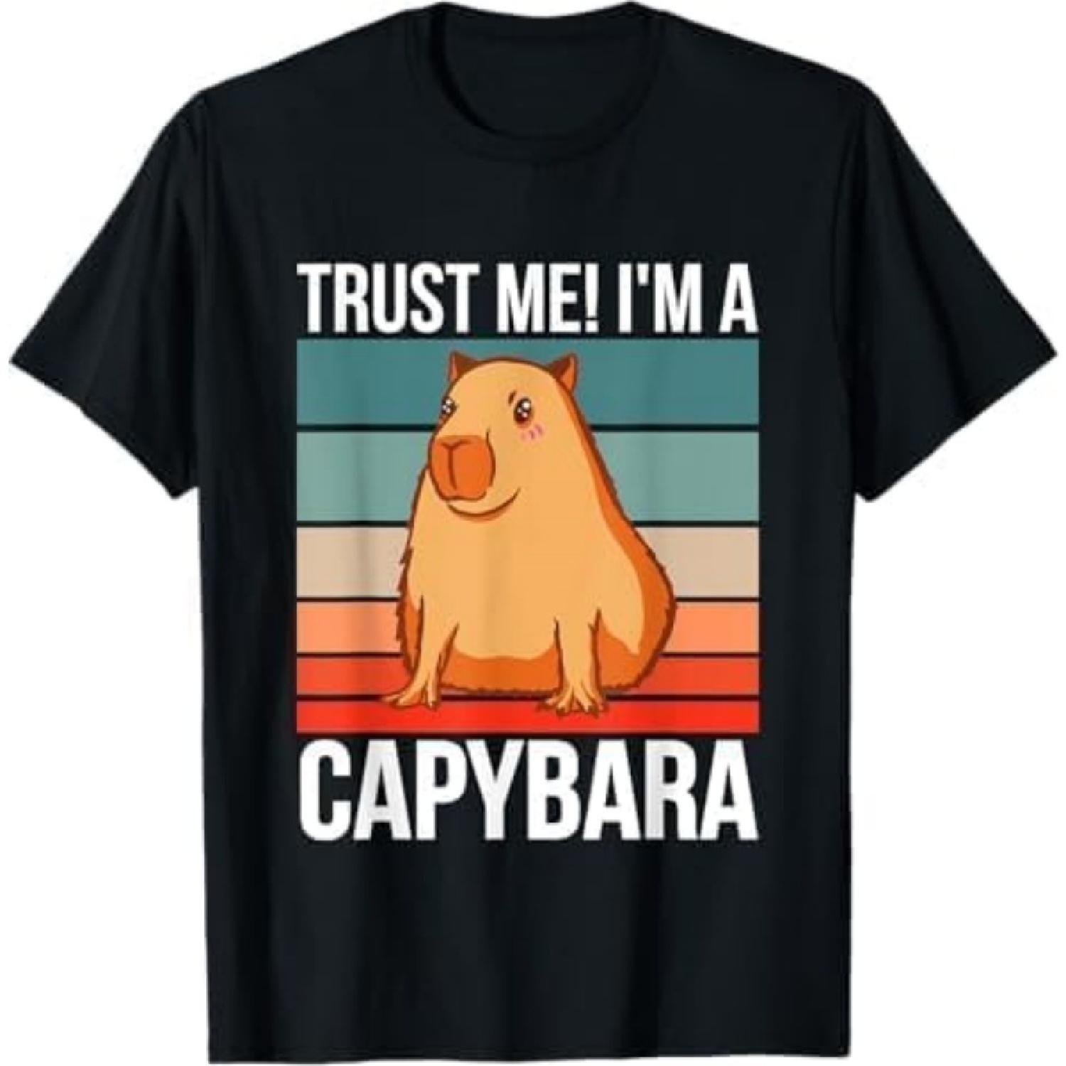 I m a Capybara Halloween Capivara Capiguara Fercho Capybara T-Shirt TRU1 Mens Womens Tank Top Sweatshirt Hoodie Longsleeve Black S