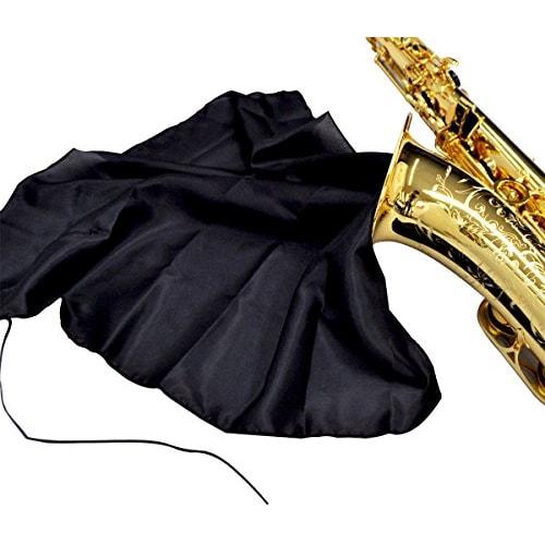 Vivace Cleaning Swab for Alto Saxophone, Silk, Color: Black