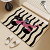Toilet Floor Mat Panda Diatom Mud Bathroom Absorbent Mat Toilet Door Non-slip Quick-drying Foot Mat Bathroom Carpet Mat