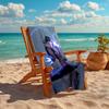 1pc KPop Demon Hunters ZOEY3 Beach Towel, Comfortable and Thick, and Swimming/Bath/Picnic/Camping Towel, Suitable for Seaside Beaches
