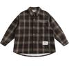 Little Elephant Hamm Boys' Fleece-Lined Plaid Shirt Jacket