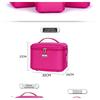 Portable Professional Makeup Case Large Capacity, Waterproof Travel Cosmetic Organizer With Lock