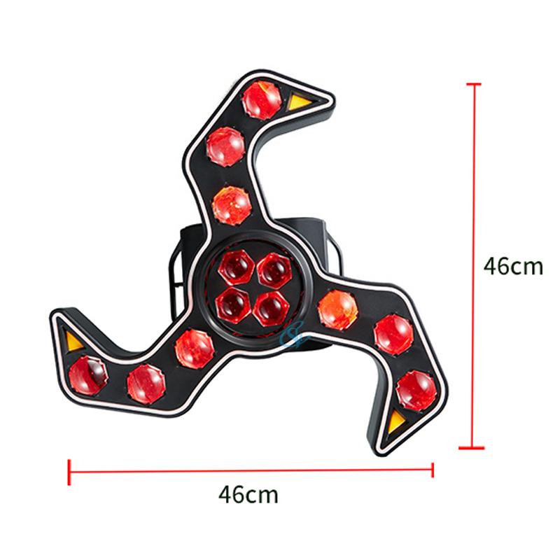RGBW Disco Lights Stage DJ Party Light LED 120W Beam Strobe Lamp For Party Club Home Holiday Decoration
