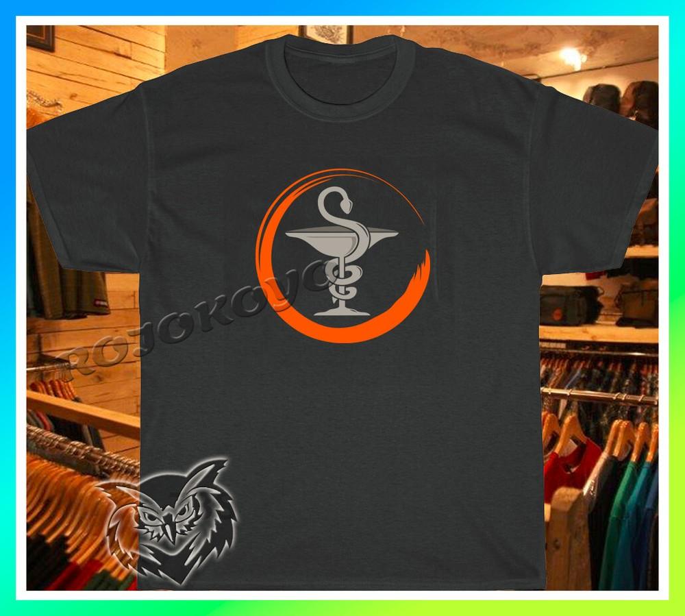 New Pharmacy Logo american funny t shirt SIZE S-5XL Unisex T-Shirt M