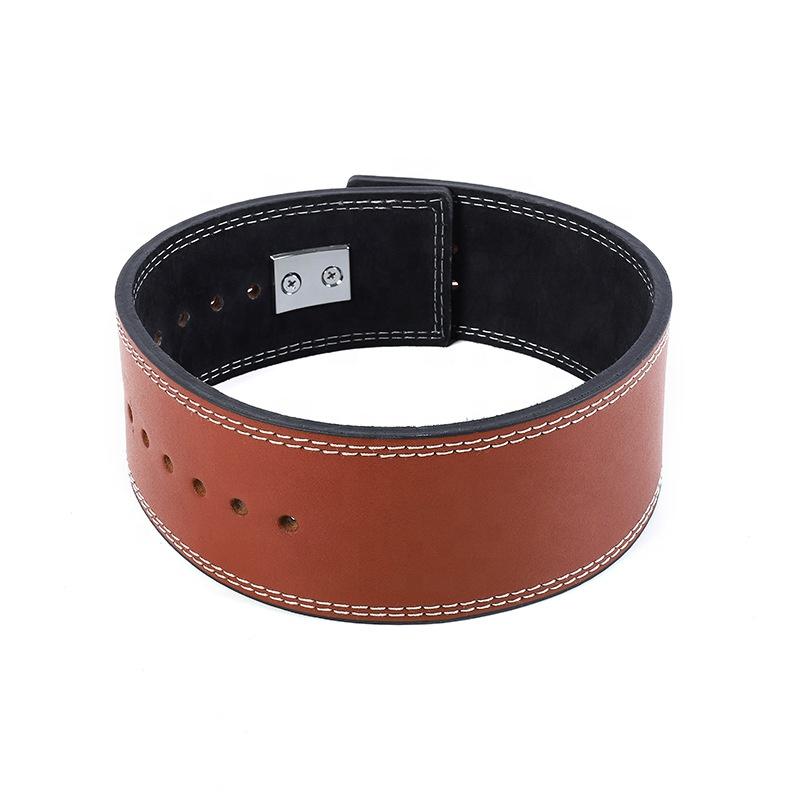 Lifting Lever Belt for Weightlifting Powerlifitng Strength Training Thick Leather Gym Belts for Men & Women
