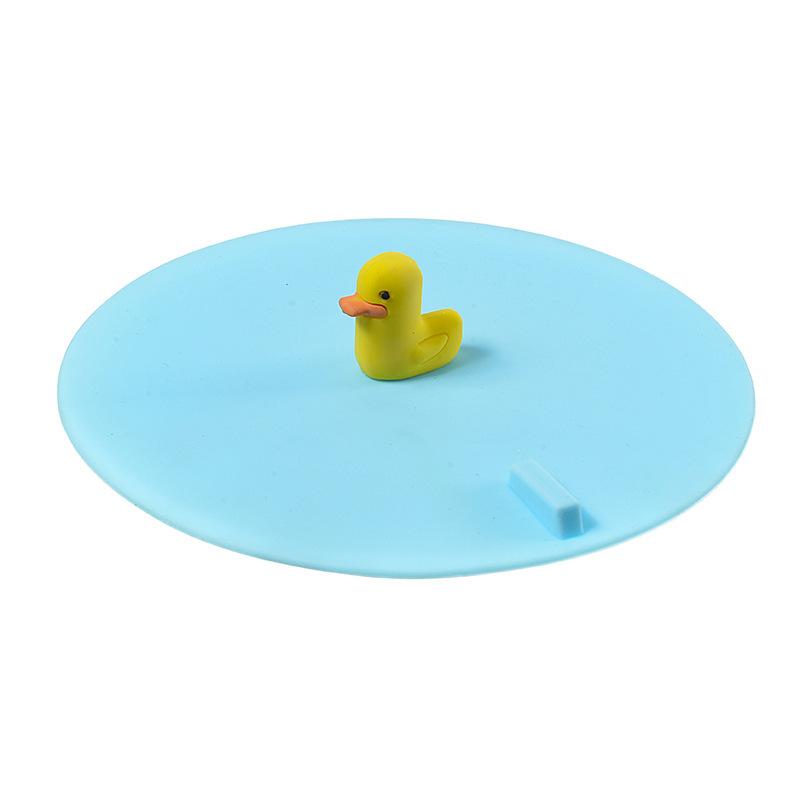 

Silicone Floor Drain Cover, Toilet Anti-odor and Deodorization Wonder Pad, Bathroom Sink Cover, Sewer Deodorizer Blue Duck