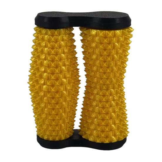 

Колючий липучий стимулятор, фиджет-игрушка, вращающаяся, для снятия стресса, для подростков и взрослых, карманная, 3D золотистый