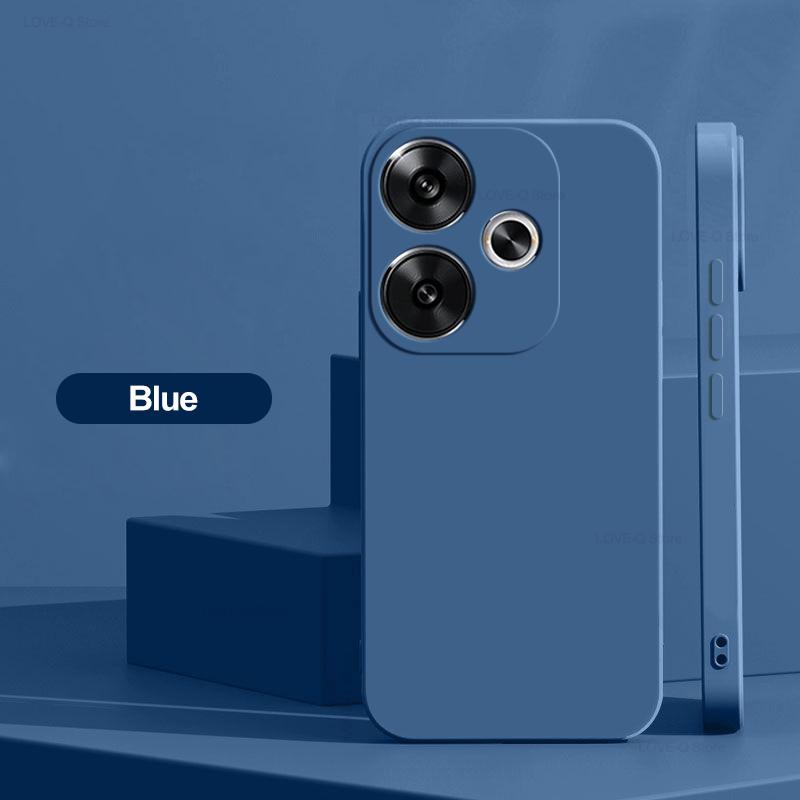 Per Poco F6 F 6 PocoF6 Pro Custodia Custodia per Telefono in Silicone Liquido Per Xiaomi Poco F6 Pro Custodie Copertura Morbida Antiurto