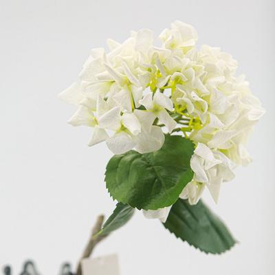 New Moisturizing Feel Artificial Hydrangea Real Touch Silk Flower Fake Flowers DIY Multicolor Bridal Bouquet Floral Party