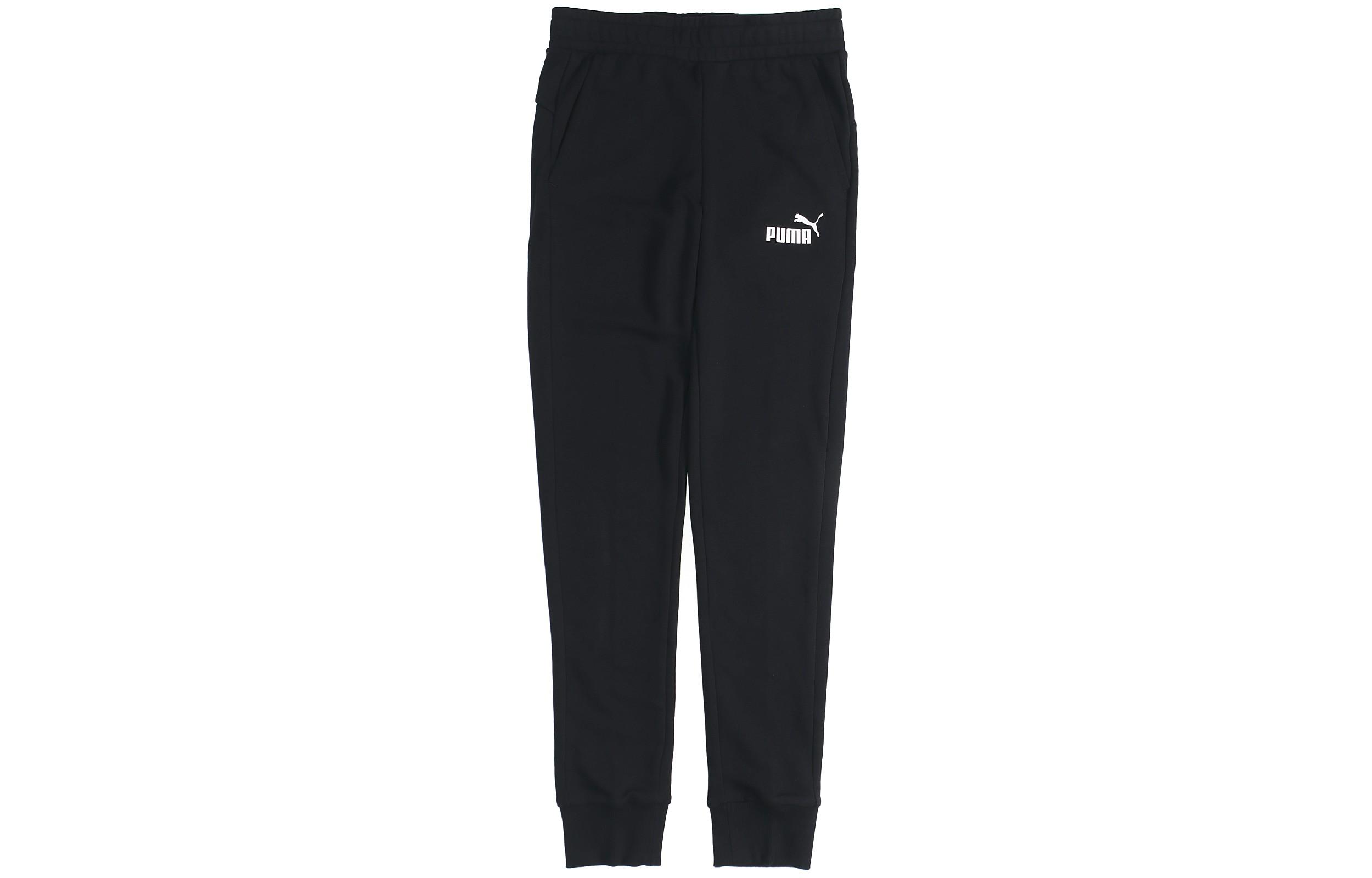 PUMA Knitted Sweatpants Men s Black Moderate Sweatpants 852429-01 XS