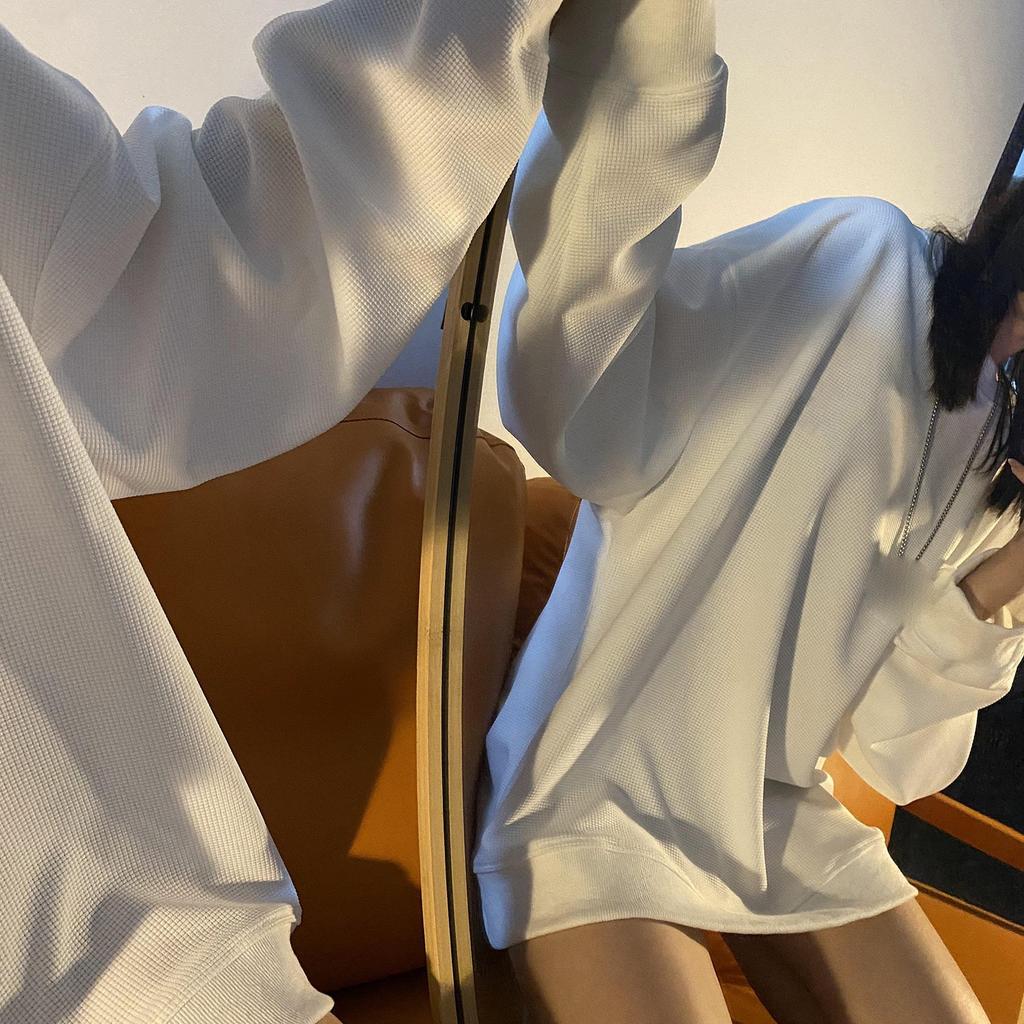 Spring Autumn Japanese Style Long Sleeve T-shirt Women's Loose Fit Grey Sweatshirt Base Layer Top Korean Trendy Flow Top