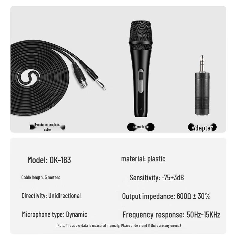 SAST OK-183 Wired Dynamic Microphone