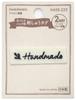 Hamanaka 2-Way Embroidery Tag, Handmade, Shiroji, H458223