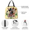 Linda Bolsa de Almuerzo Aislada de Topo Feliz Krtek para Niños, Nevera Escolar, Fiambrera Térmica, Bolsa de Mano, Contenedor Portátil para Almuerzo