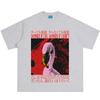Damned If I Do Damned If I Dont Flamingo Funny Vintage Japanese Tshirt Unisex Unisex Shortsleeved Loose Casual Cotton Tshirts