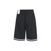Nike Solid Color Elastic Waist Woven Sports Shorts Kids Shorts Black DZ4280-010