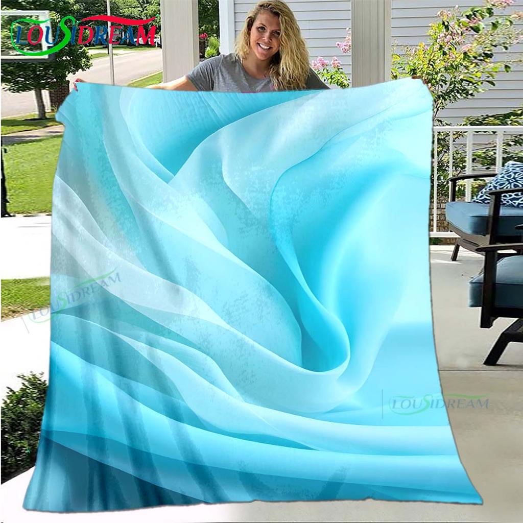 Fashion 3D Popular Mobile Wallpaper Four Seasons Blanket Sofa Cover Travel Bed Plush Blanket Travel Office Break Blanket Gift