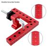 140mm Corner Clamps 90 Degree Positioning Auxiliary Fixture Panel Fixing Clip  for Woodworking