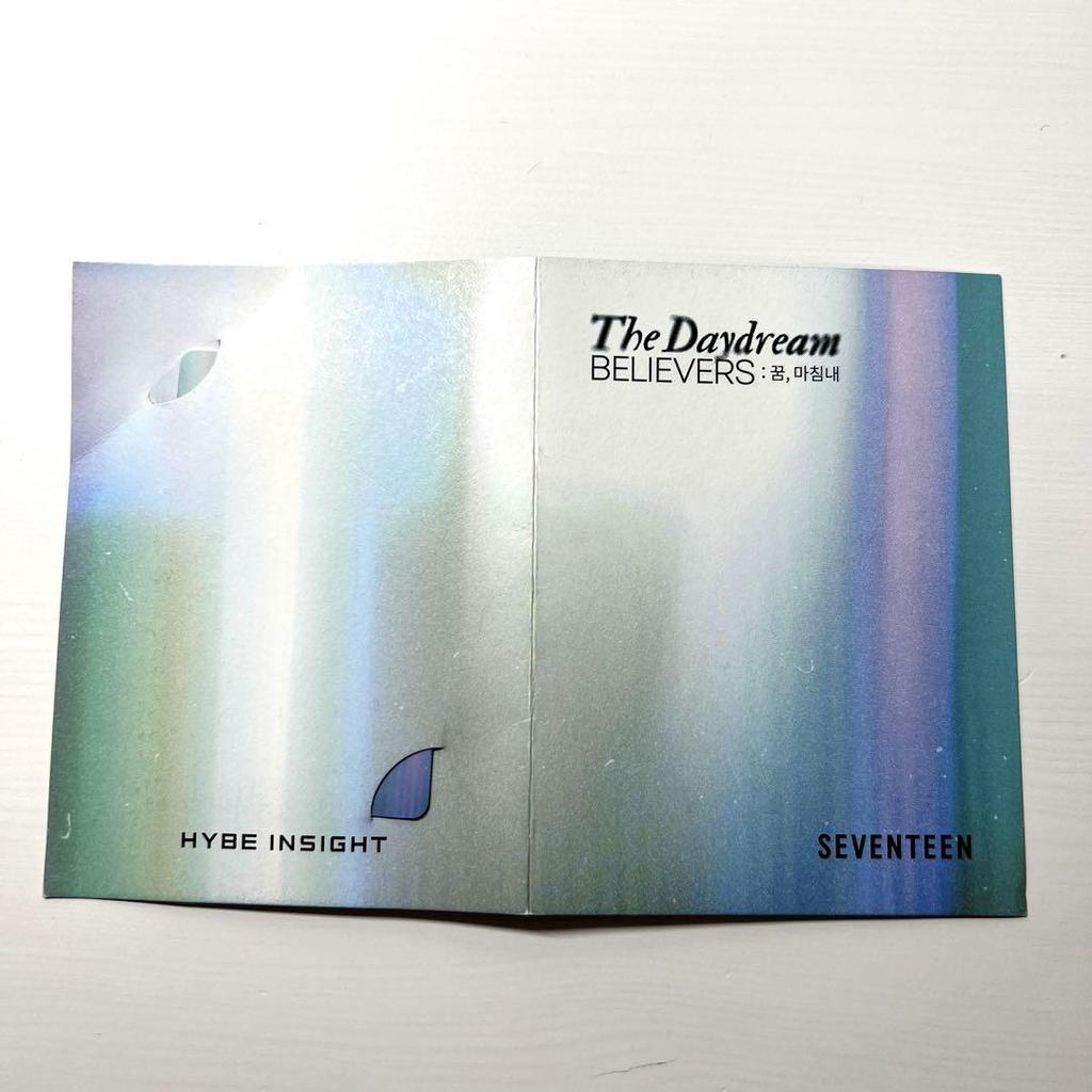 [USED] HYBE INSIGHT admission bonus trading card Mingyu SEVENTEEN