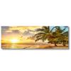 Lazy Beach Sunset Scenery Canvas Wall Art Painting Big Size Poster Print Palm Tree Wall Art Nordic Living Room Office Decor