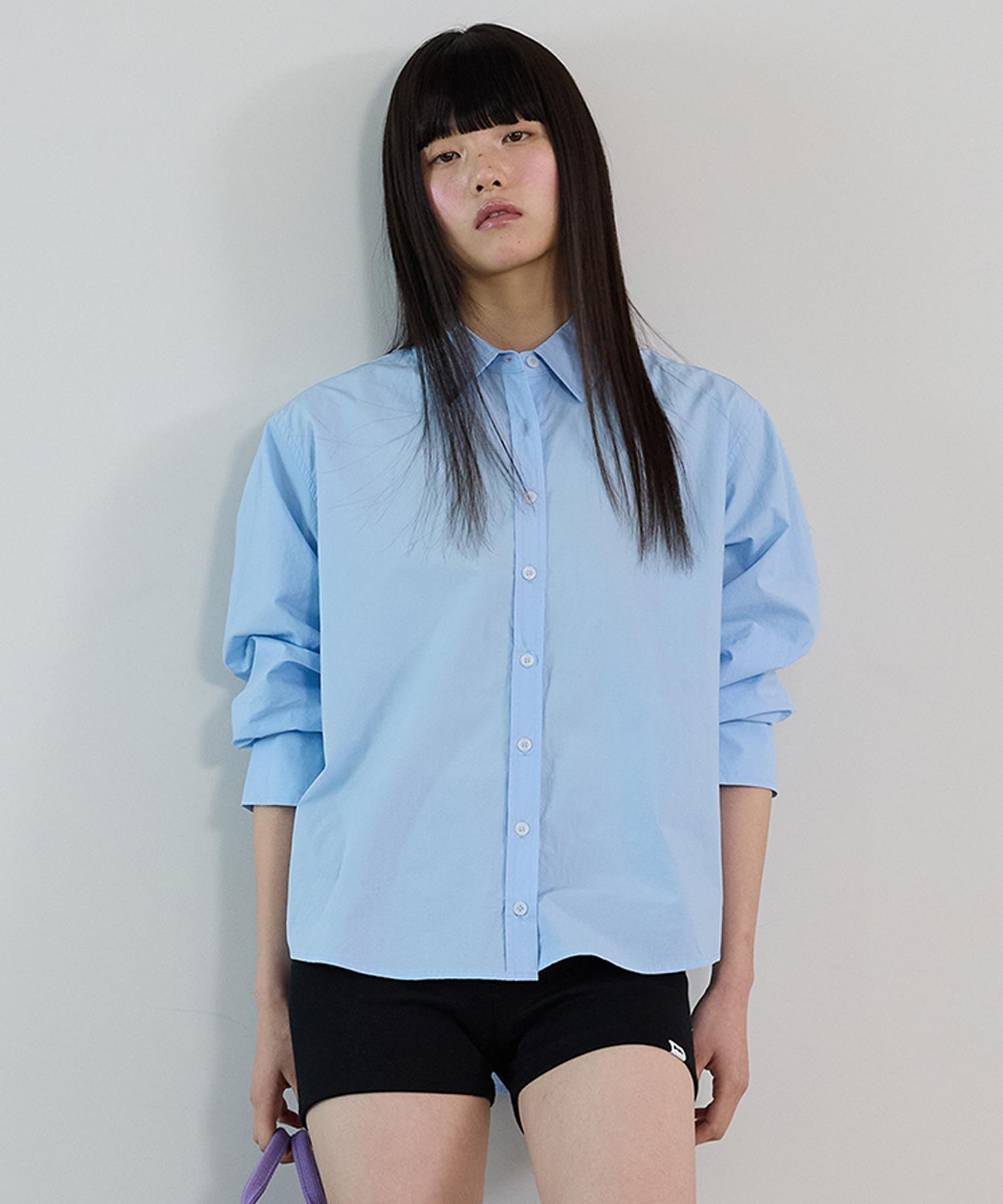 Abam Home Classic Cotton Shirts Blue Blue/Free