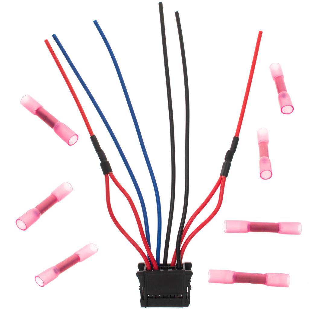 Renault Clio III Grand Scenic II Megane II Modus Scenic II Twingo II Wind wiring harness with 8 PIN resistor plug