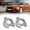 Metal H7 HID Bulb Holder Clip Adapter for BMW & For Mercedes Waterproof & High Temperature Resistant Easy Installation
