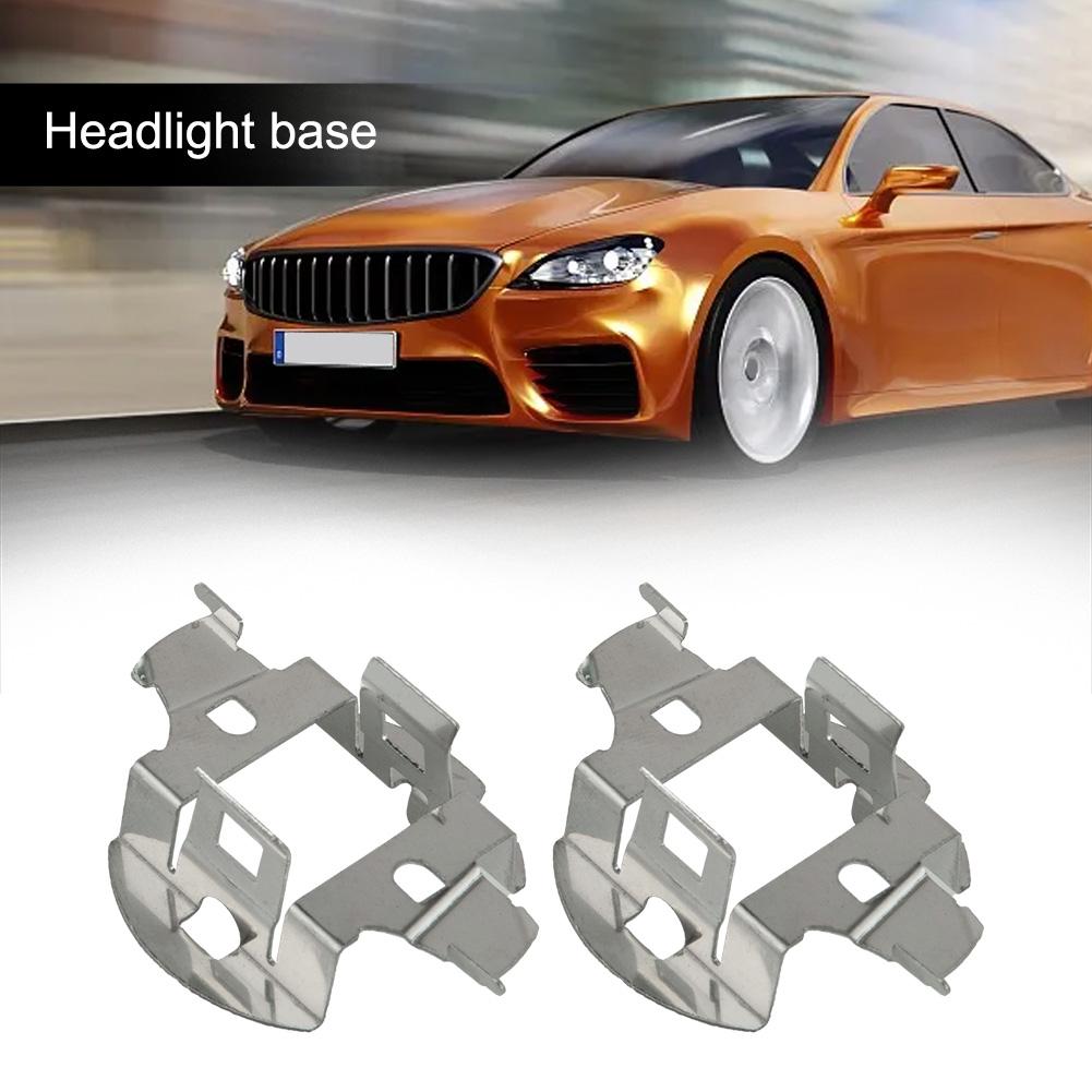 Metal H7 HID Bulb Holder Clip Adapter for BMW & For Mercedes Waterproof & High Temperature Resistant Easy Installation