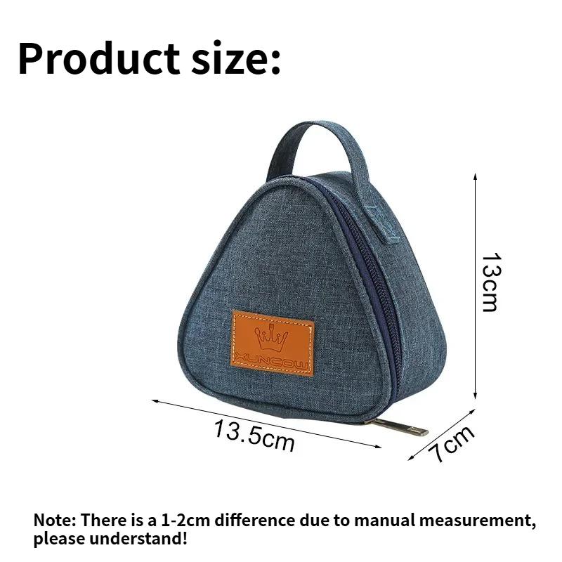 Hot selling mini new triangle insulation handheld bag, oil and dirt resistant inside, apply to student lunch, outdoor snack bag