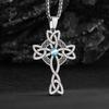 New Product Stainless Steel Men Personalized Necklace Cross Steel Mens Necklace