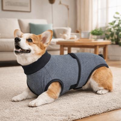 Elastic Dog Recovery Suit Breathable Washable Dog Physiological Pants Comfortable Adjustable Pet Sterilization Suit Pet Care