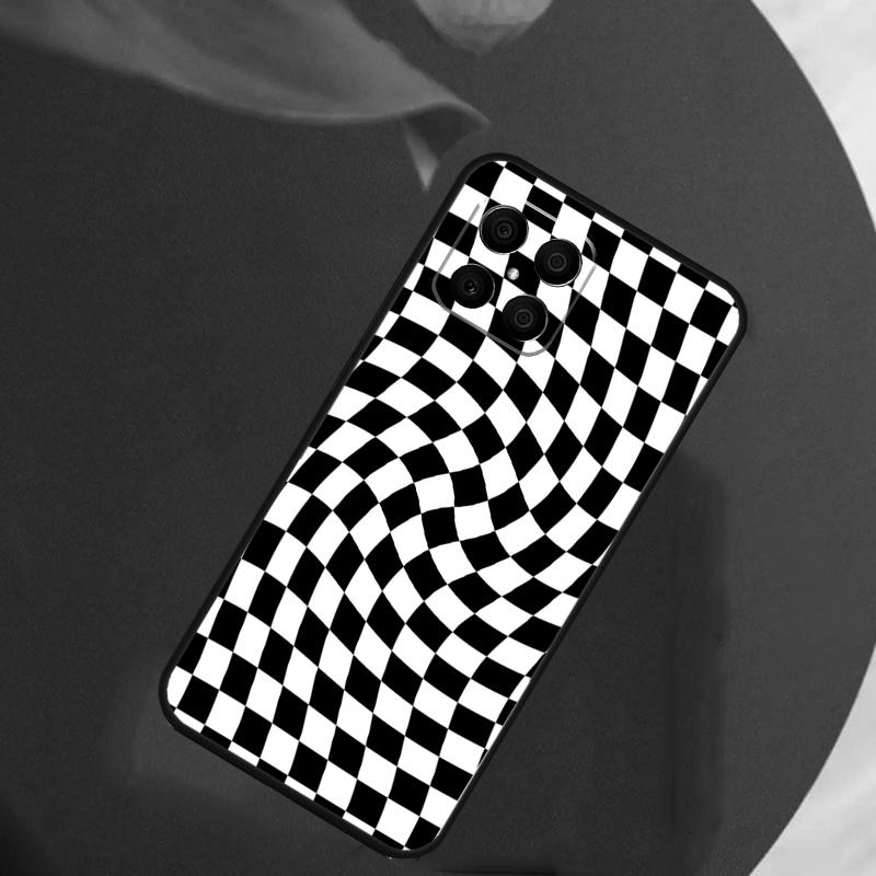 Check Orange Green Moss Twist For Honor Magic 7 Lite 6 8 Case For Honor 200 400 Pro 90 70 50 X8c X8b X9a X9b X9c X9d Win RT