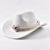 Neuer Western-Stil Cowboyhut für Herren und Damen Outdoor Reise Ritterhut