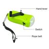 Mini LED Hand Crank Dynamo Solar Power Flashlight Portable Energy Saving Flashlight Camping