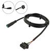 Accesorii Cablu Adaptor Convertor Negru Bicicletă Electrică