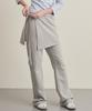 Iteoneolmomeonteu Wrap Layered Pants _ Gray