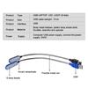 1PC Mini USB LED Light Book Light Flexible Reading Lamp Portable Night Light For Power Bank Laptop Notebook PC Computer Blue