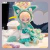 COME4FREE BJD Doll Clothes 1/12 Scale Fantasy Town Series Soft Fox Dress Outfit for OB11 Doll Clothes