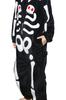 OLAOLA Halloween Skeleton Kigurumi Halloween Costume for Warm and Fluffy Animal Costume for Parties and Cold Weather Protection Pajamas, Adults, (Size