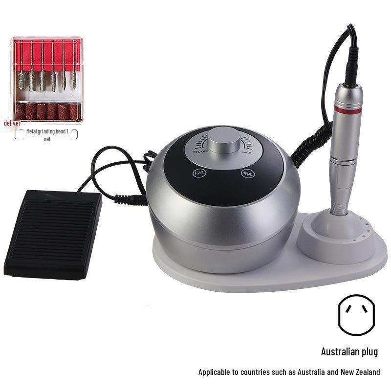 High-Speed 45000RPM Electric Nail Grinder for Professional Gel Polish Removal