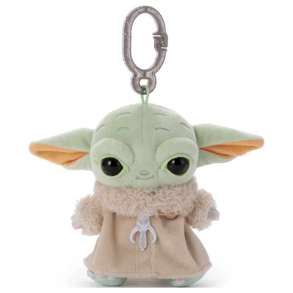 TAKARATOMY A.R.T.S Star Wars Character Plastic Hook Mascot Grogu Plush Toy, Approx. 16cm Wide