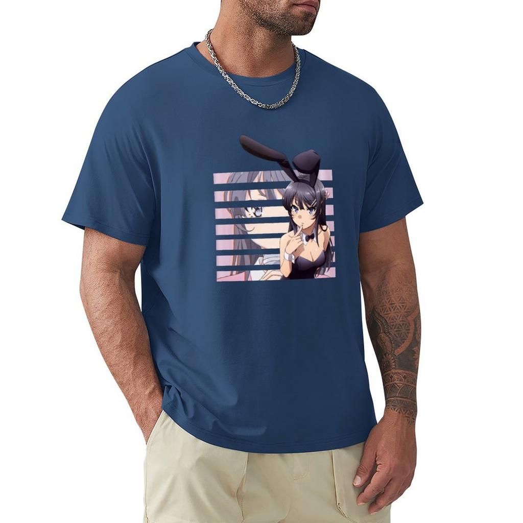 Mai Sakurajima lewd T-Shirt shirts graphic tees blue archive shirts graphic customs design your own black t-shirts for men