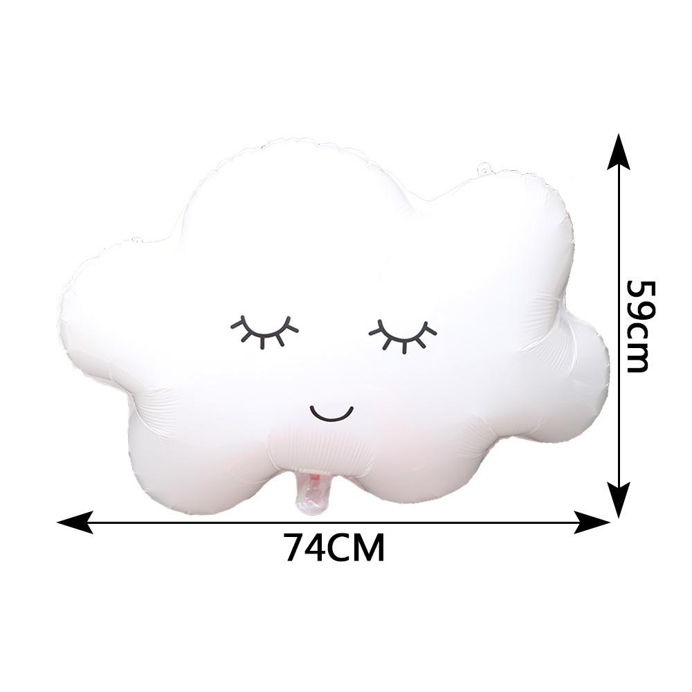 Wind White Little Daisy Balloon Egg Flower Chrysanthemum Birthday Arrangement Smiley Face Sun Flower Balloon