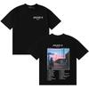 Rapper SCH JVLIVS Mode Cover Harajuku Hohe Qualität Lässig Übergroß Rundhals T-Shirt Unisex Damen Gemütlich Sommer Streetwear T-Shirts