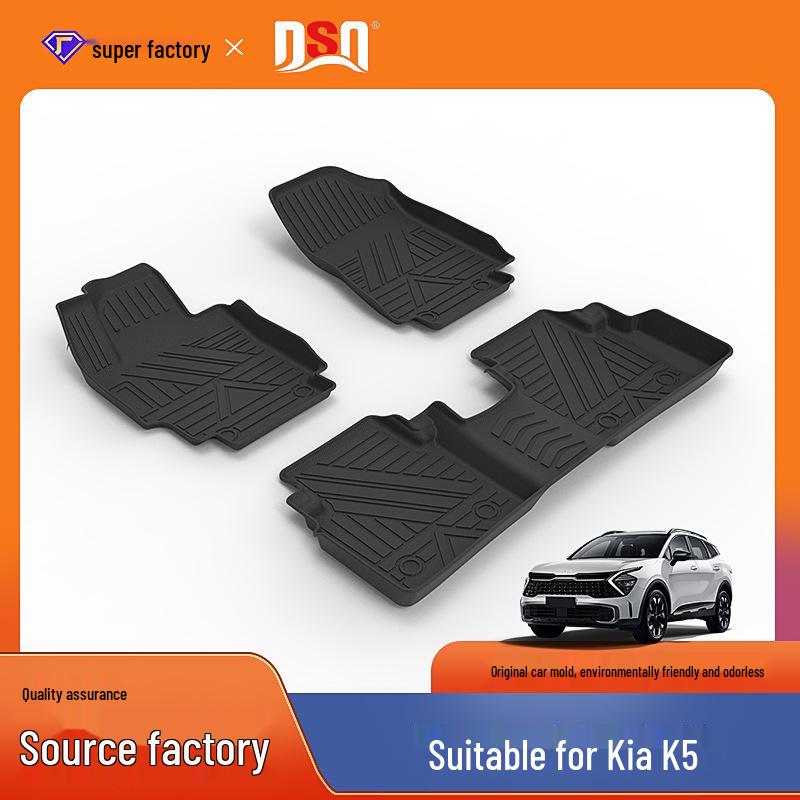 Applicable Kia Kaisen Zhi Run HEV Yipao Non-Slip, Wear-Resistant TPE Floor Mats